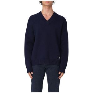 Emporio Armani, Heren, Truien, Blauw, Maat: M