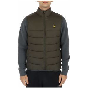 Lyle & Scott, Heren, Jassen, Groen, Maat: 2XL Nylon,