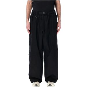 Y-3, Heren, Broeken, Zwart, Maat: XS Katoen,