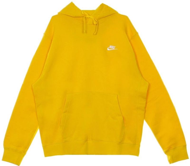Nike - Fleece Hoodie - Geel - Heren