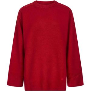Loulou Studio, Dames, Truien, Rood, Maat: S Kasjmier,