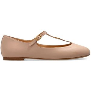 Chloé, Dames, Schoenen, Roze, Maat: 36 EU Leer,