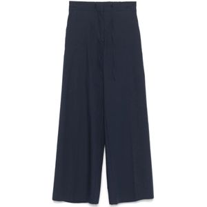 P.a.r.o.s.h., Dames, Broeken, Blauw, Maat: M Katoen,