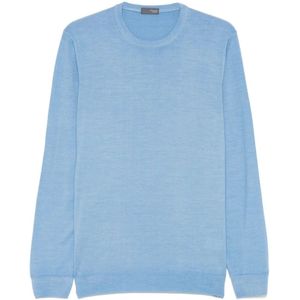 Drumohr, Heren, Truien, Blauw, Maat: XL