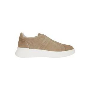 Hogan Casual Slip-On Sneakers , Beige , Heren , Maat: 40 EU