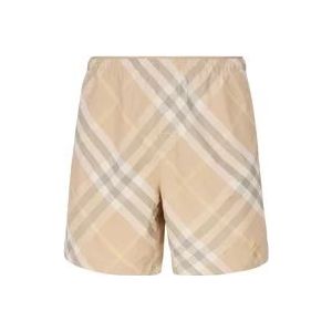 Burberry Strand Boxer Shorts Grijs , Multicolor , Heren , Maat: M