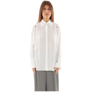 Babylon, Dames, Blouses & Shirts, Wit, Maat: L