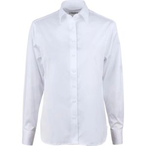 Stenströms, Dames, Blouses & Shirts, Wit, Maat: L Katoen,