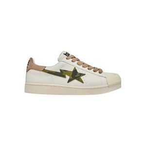 Nike Wit Beige Skull Sta Limited Edition , Multicolor , Heren , Maat: 43 EU