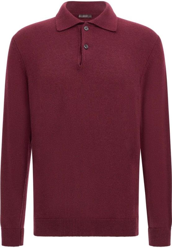 Boggi Milano, Heren, Truien, Rood, Maat: S Nylon,