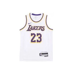 Nike LeBron James NBA Association Edition Shirt , White , Heren , Maat: M
