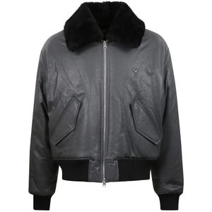 Ami Paris, Heren, Jassen, Grijs, Maat: M