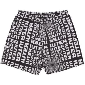 Iuter, Heren, Badkleding, Zwart, Maat: S Poliester,