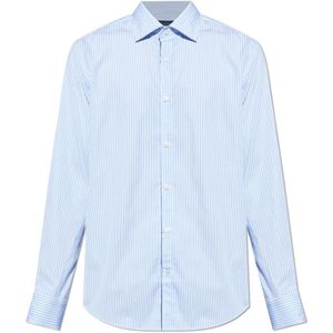 Paul & Shark, Heren, Overhemden, Blauw, Maat: XL Katoen,