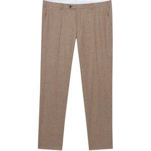 Brooks Brothers, Heren, Broeken, Beige, Maat: W36 Wol,