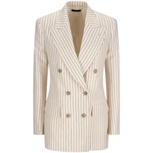 Tom Ford, Dames, Jassen, Beige, Maat: L
