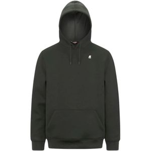 K-Way, Heren, Sweatshirts & Hoodies, Groen, Maat: L