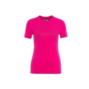 Versace T-Hemden , Pink , Dames , Maat: L