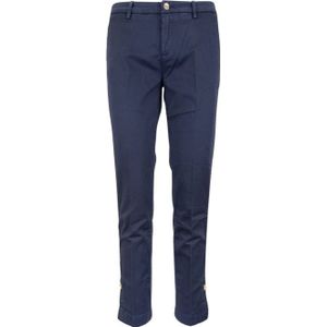 Liu Jo, Dames, Broeken, Blauw, Maat: W26 Katoen,