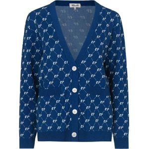 Baum und Pferdgarten, Dames, Truien, Blauw, Maat: XS Viscose,