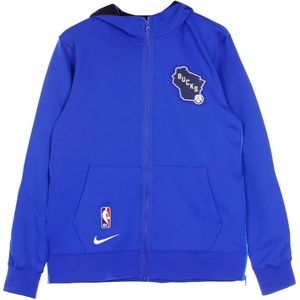 Nike, Heren, Sweatshirts & Hoodies, Blauw, Maat: XL Poliester,