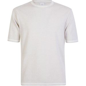 Eleventy, Heren, Truien, Beige, Maat: L Linnen,