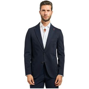 Mulish, Heren, Jassen, Blauw, Maat: 8XL