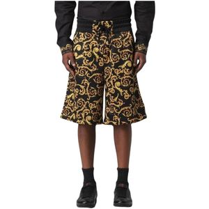 Versace Jeans Couture, Heren, Korte broeken, Veelkleurig, Maat: XL Katoen,