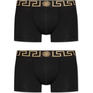 Versace, Heren, Ondergoed, Zwart, Maat: S Katoen,