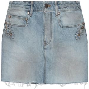 Balenciaga, Dames, Rokken, Blauw, Maat: XS Denim,