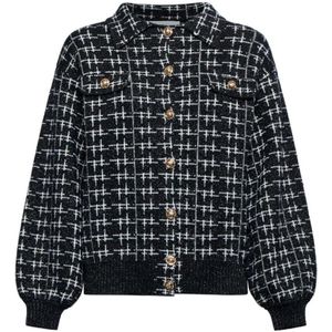 Silvian Heach, Dames, Truien, Zwart, Maat: XS Katoen,