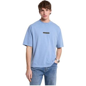 Michael Kors, Heren, Tops, Blauw, Maat: M Katoen,