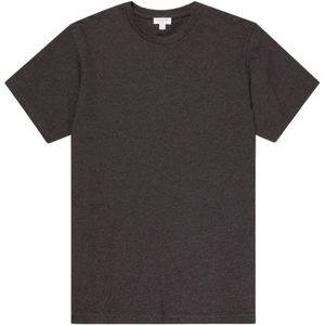 Sunspel, Heren, Tops, Grijs, Maat: XL Katoen,