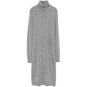 Barbara Bui, Dames, Jurken, Grijs, Maat: S