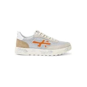 Premiata Beige Sneakers met Mesh Panelen , Multicolor , Heren , Maat: 45 EU