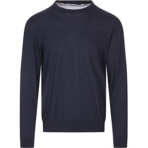 Kiton, Heren, Truien, Blauw, Maat: XL Wol,