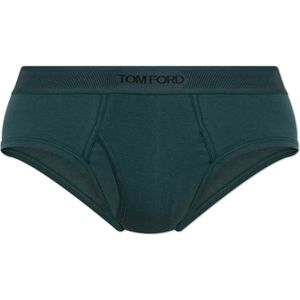 Tom Ford, Heren, Ondergoed, Groen, Maat: XS Katoen,