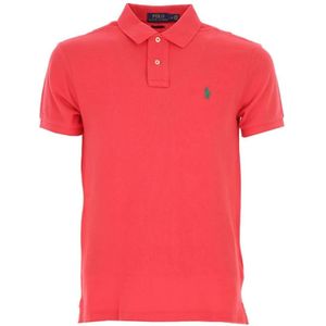 Polo Ralph Lauren, Heren, Tops, Rood, Maat: XS Katoen,