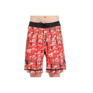 Nike Oranje Zee Kleding Shorts , Multicolor , Heren , Maat: W36