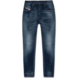 Diesel, Heren, Jeans, Blauw, Maat: W28 Katoen,