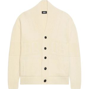 Gcds, Heren, Truien, Beige, Maat: L Wol,