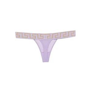 Versace Lavendel Paarse Medusa Head String , Pink , Dames , Maat: M