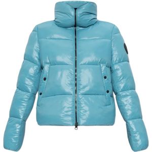Save The Duck, Dames, Jassen, Blauw, Maat: S Leer,