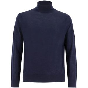 Ballantyne, Heren, Truien, Blauw, Maat: 3XL Wol,