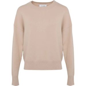 Yves Salomon, Dames, Truien, Beige, Maat: S Wol,