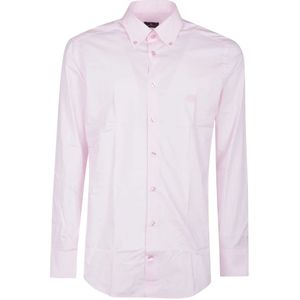 Etro, Heren, Overhemden, Roze, Maat: XL Katoen,
