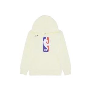 Nike Team 31 Hoodie Alabaster Streetwear , White , Heren , Maat: L