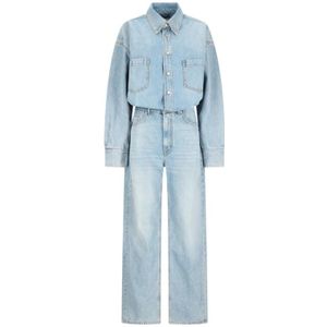 Haikure, Dames, Jumpsuits & Playsuits, Blauw, Maat: M