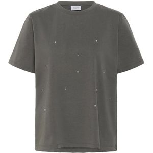 Saint Tropez, Dames, Tops, Grijs, Maat: M