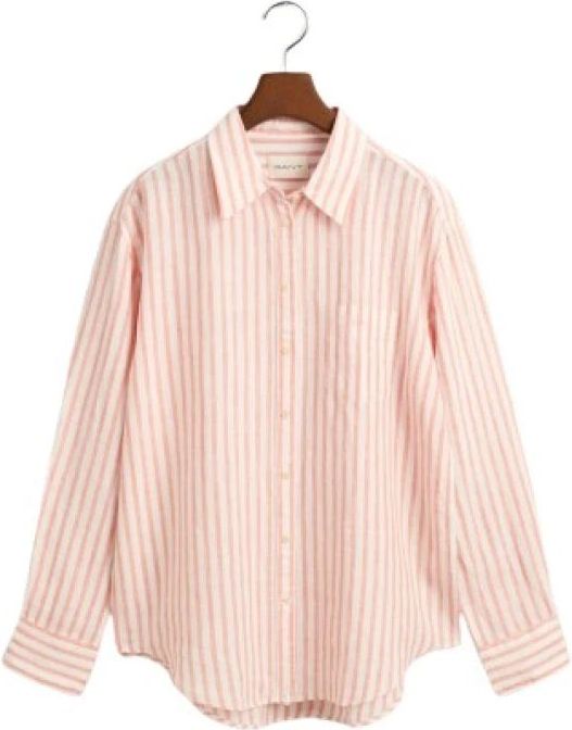 Gant - 4300320 - Overhemd - Gestreept - 100% Gewassen Linnen